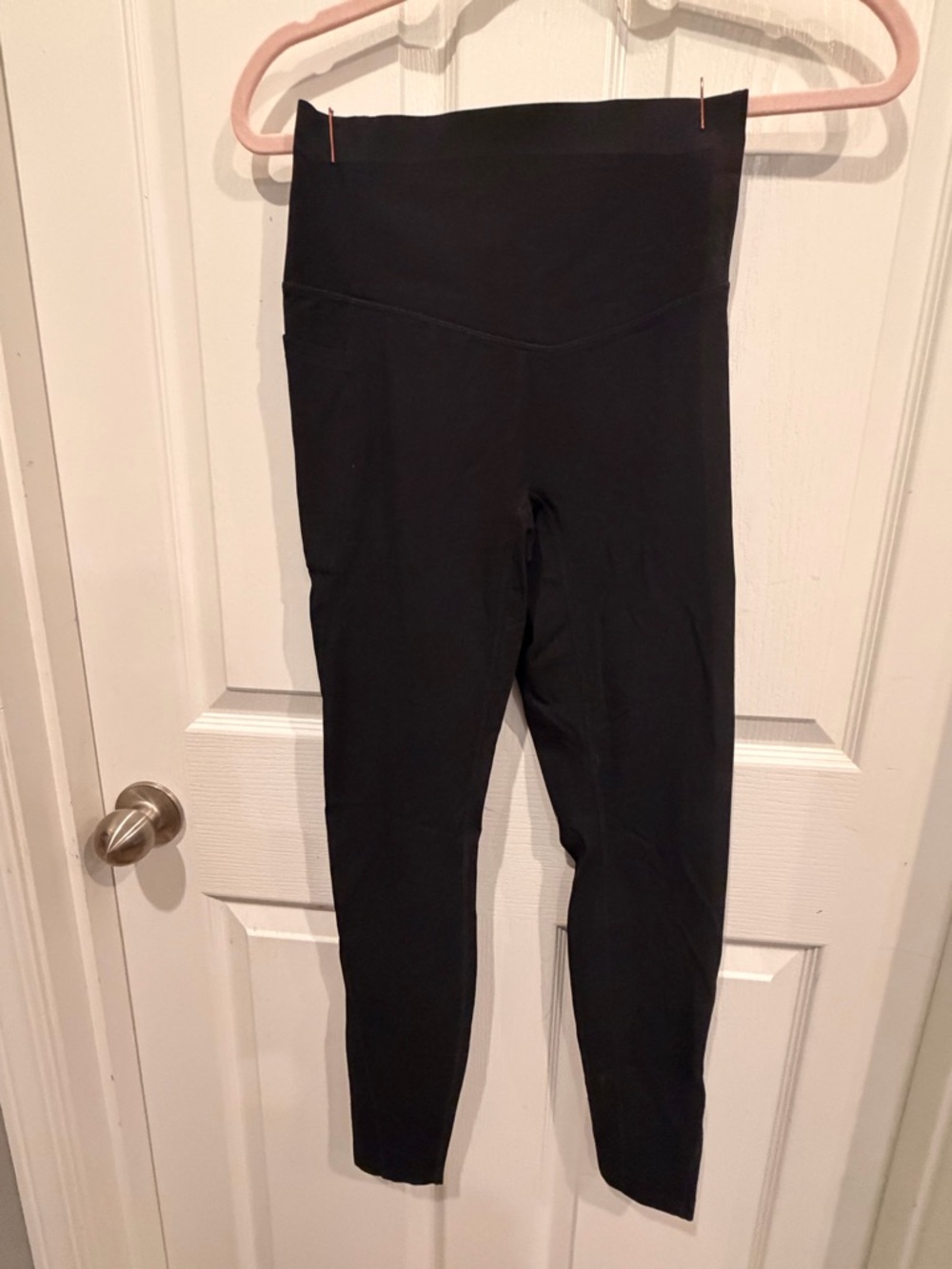 High-Waist Black Active Leggings
